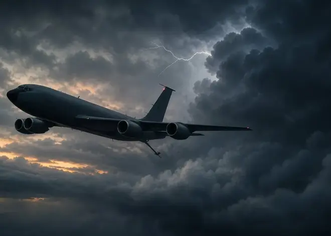 Boeing KC-135 Stratotanker Declares Emergency Over Persian Gulf