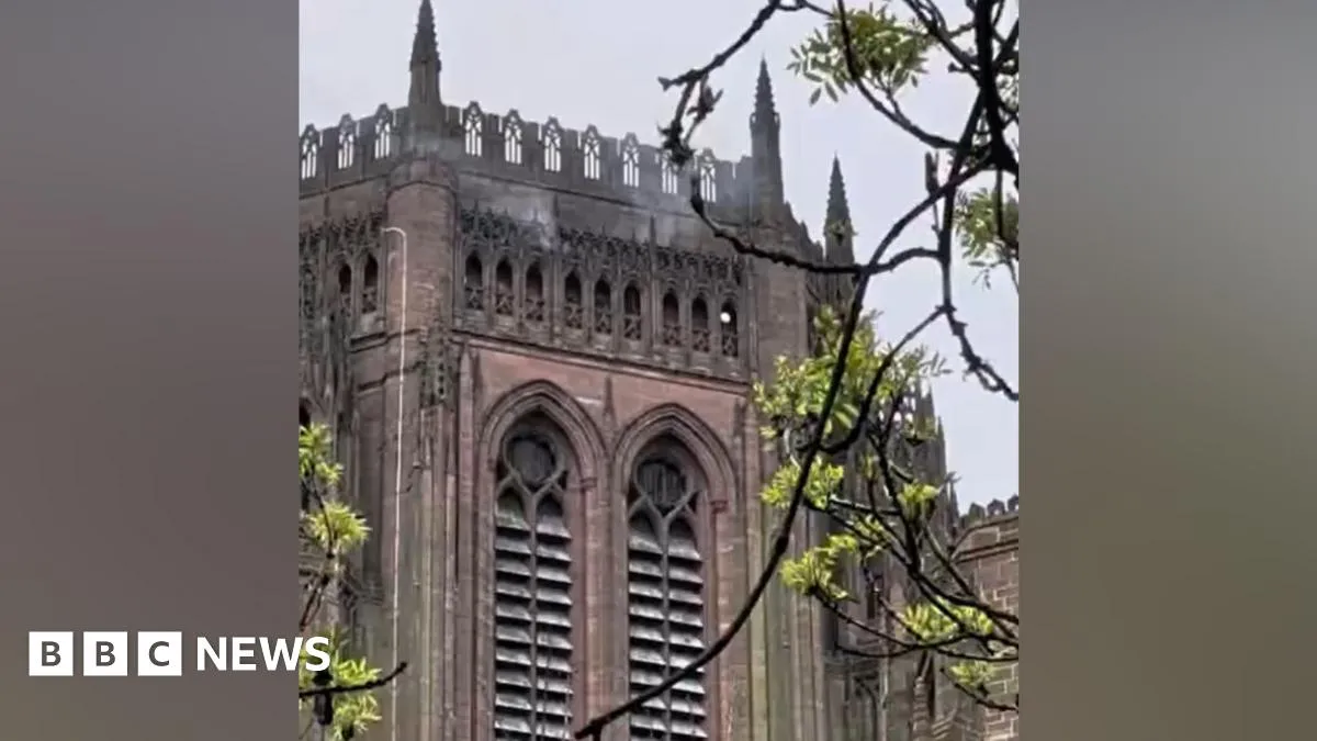 Liverpool Cathedral Fire Response and Impact image 1