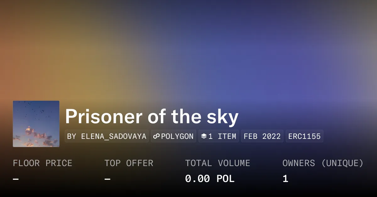 Prisoner Sky: A Gripping Tale of High-Stakes Action