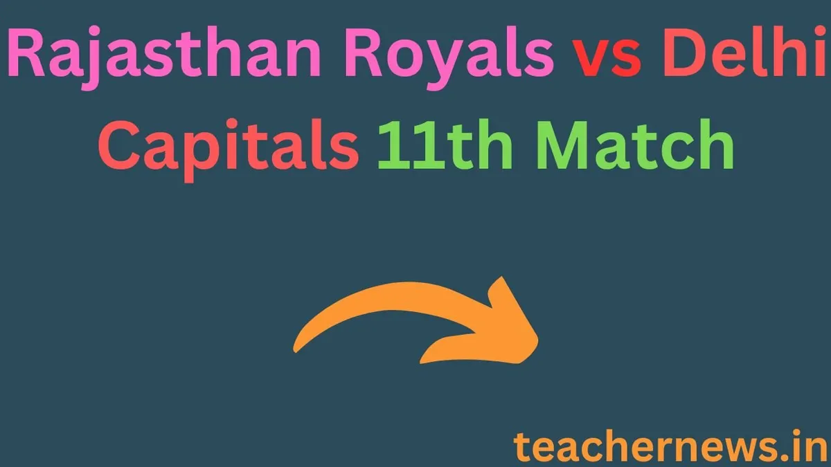Rajasthan Royals vs Delhi Capitals standings image 1
