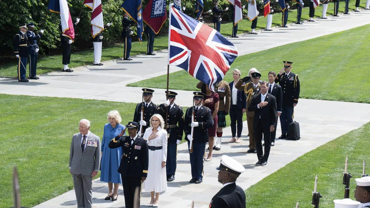 Union Jack Flown Upside Down During Royal Visit image 1