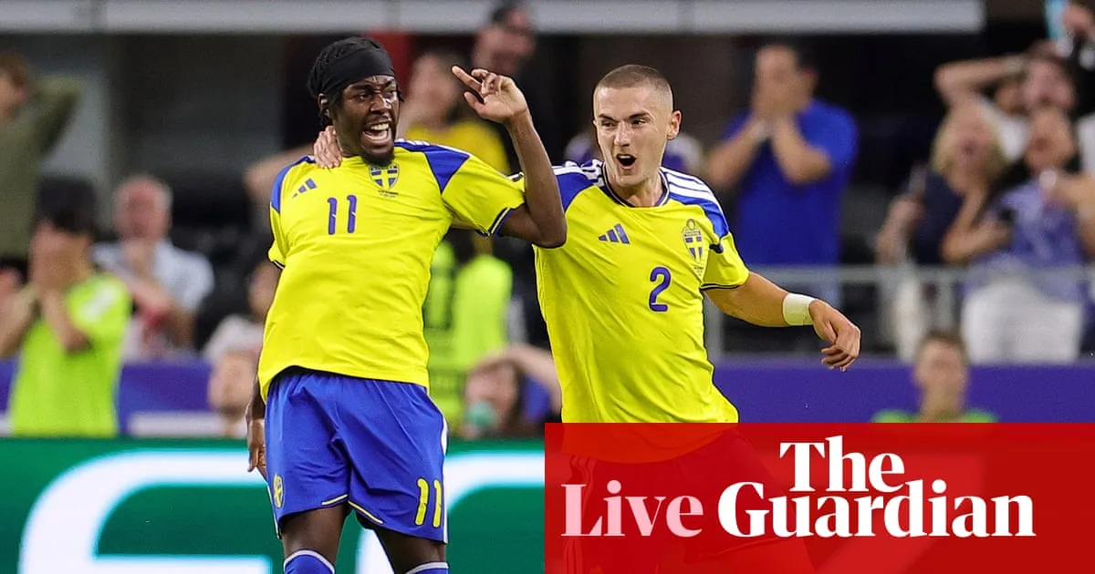 Newcastle’s Anthony Elanga scores for Sweden against Japan in World Cup draw