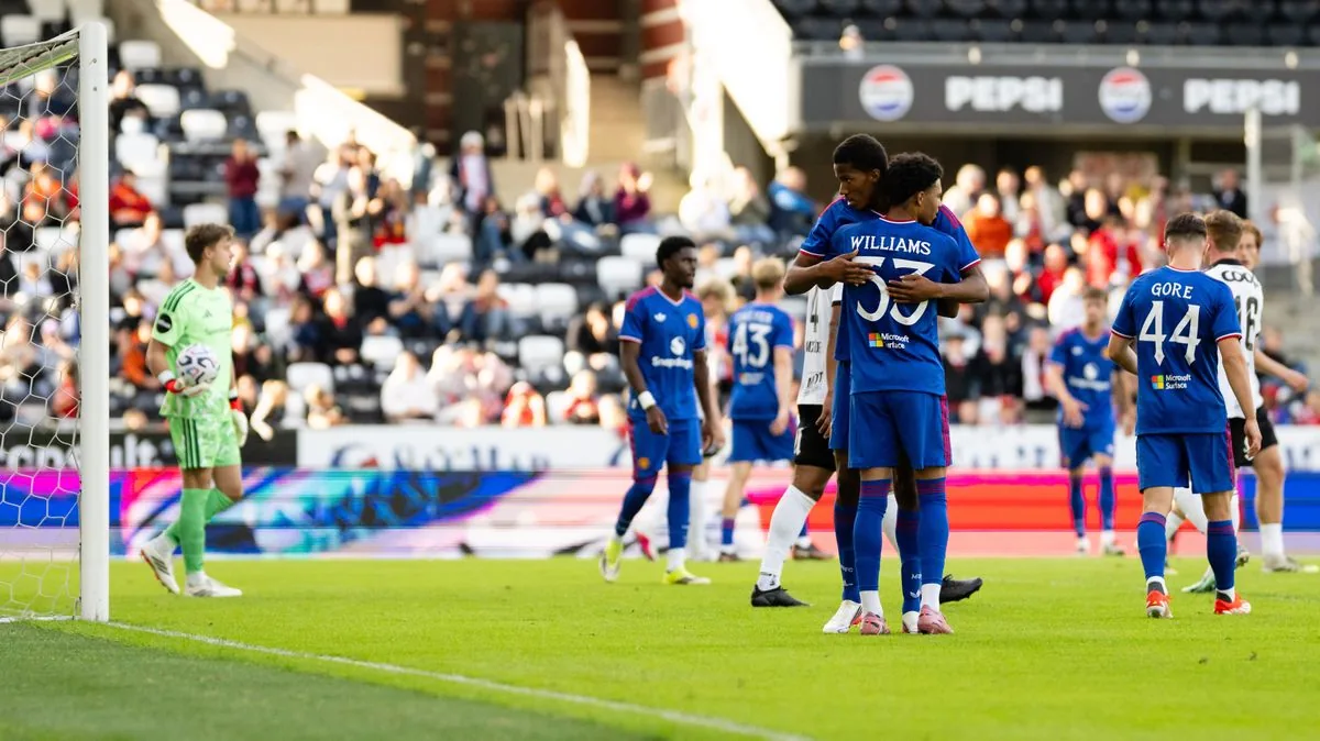 Trondheim: Manchester United youngsters impress in 5-0 victory against Rosenborg