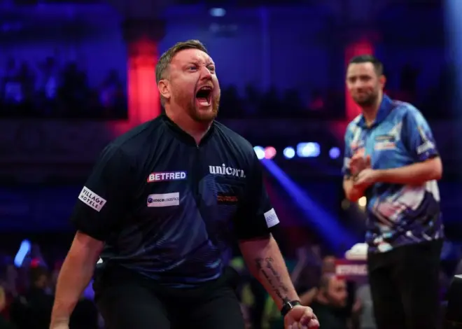 Blackpool: Cameron Menzies stuns Luke Humphries in World Matchplay first round