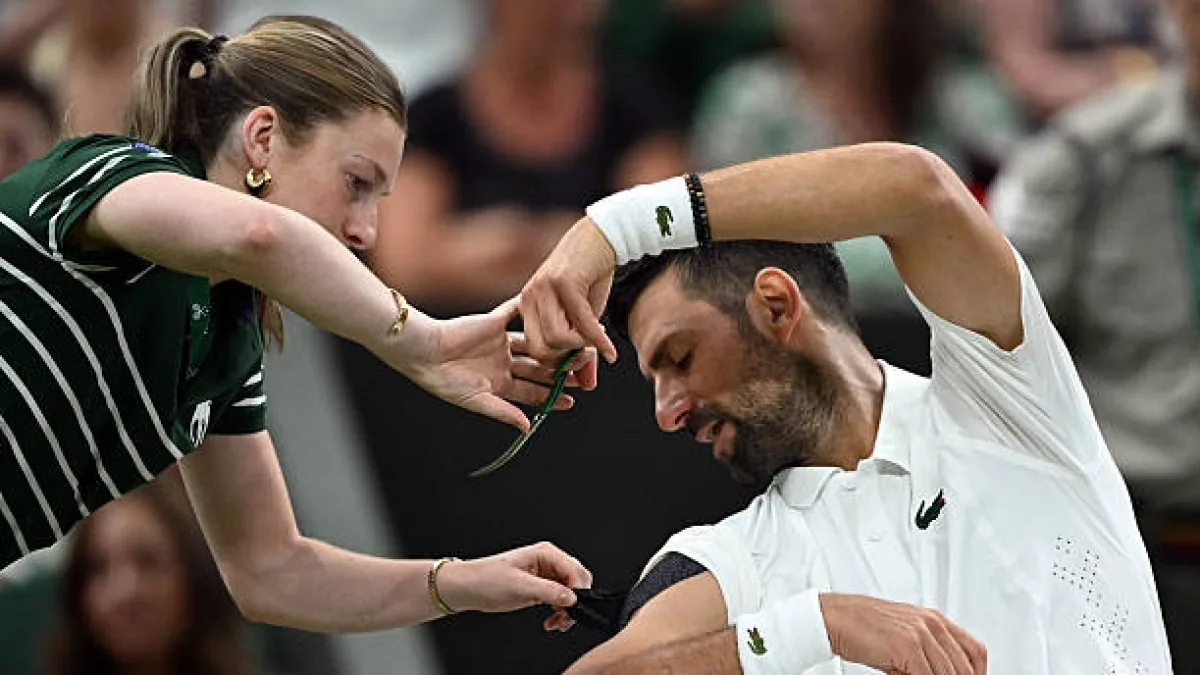 Djokovic challenges McIlroy to tennis match for Masters jacket image 1