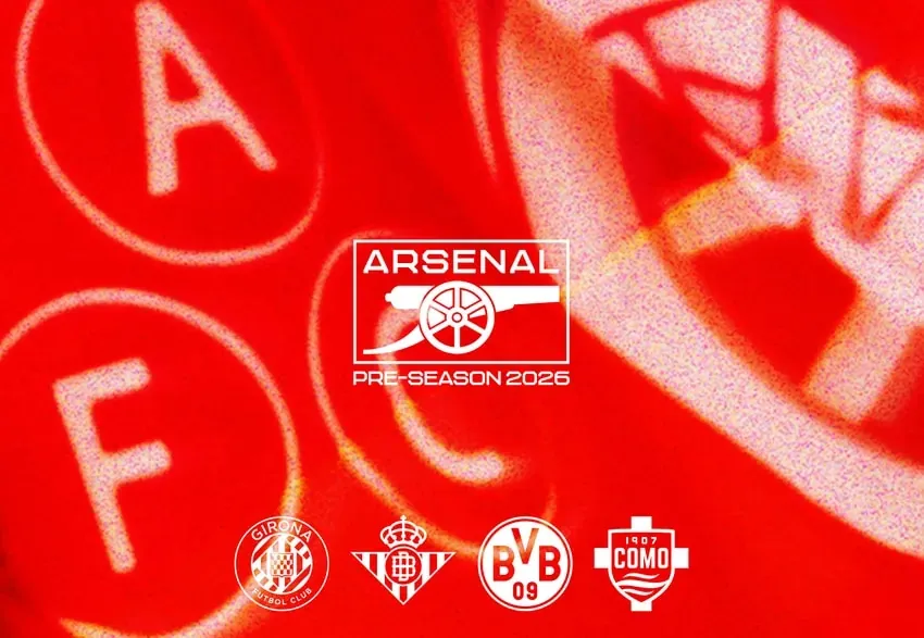 Watch all our pre-season matches on Arsenal.com and app
