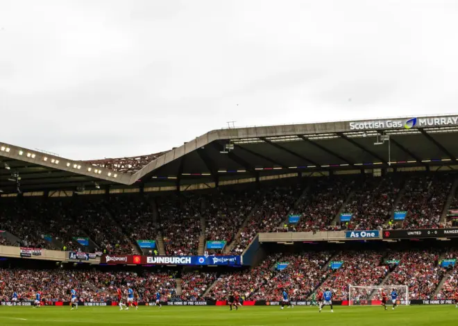 Pre-season fixture at Murrayfield