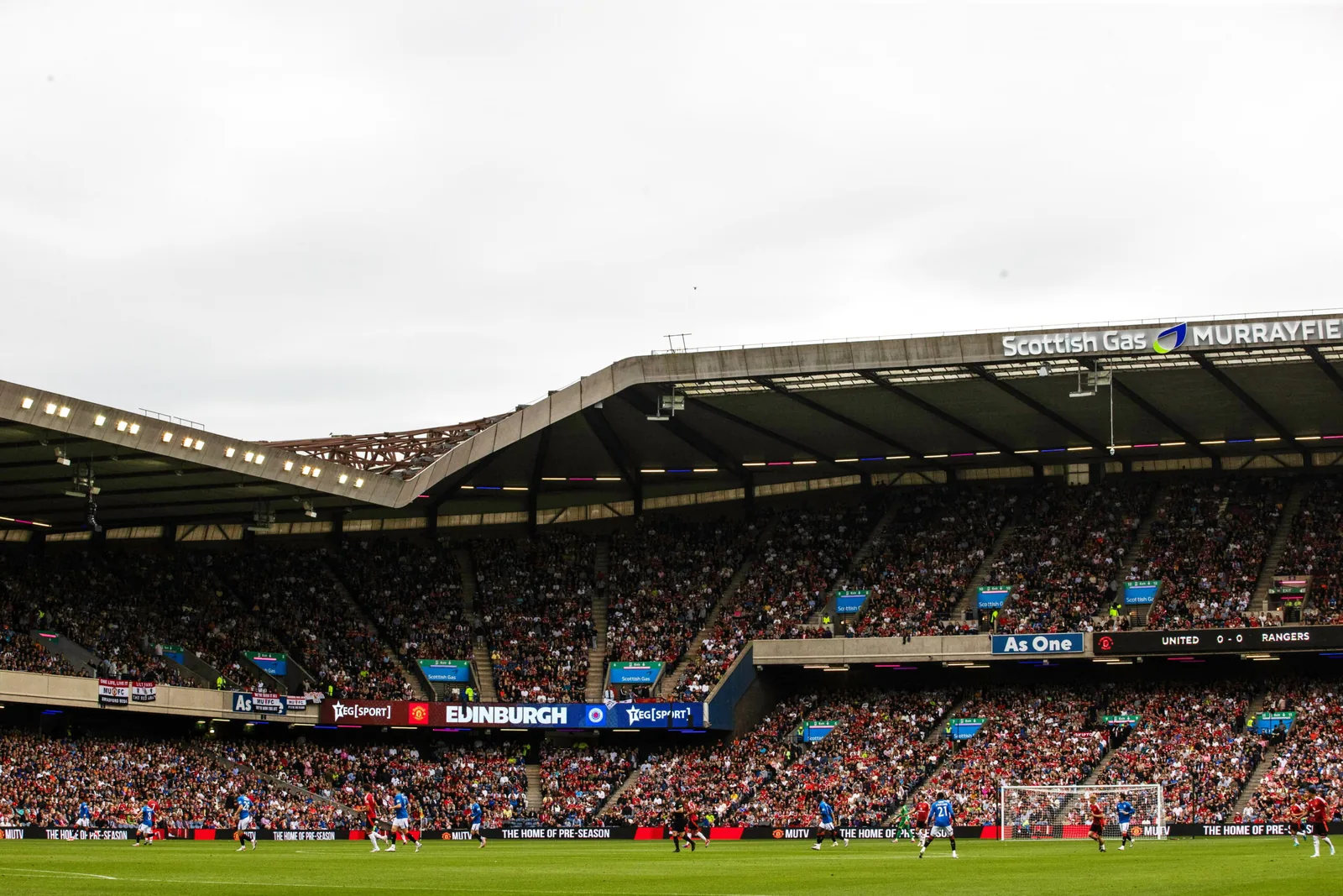 Pre-season fixture at Murrayfield