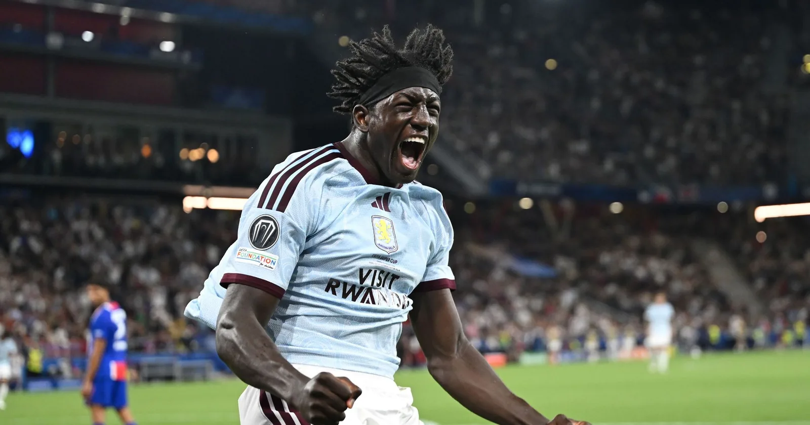 Salzburg: Brian Madjo makes history as youngest Super Cup scorer for Aston Villa